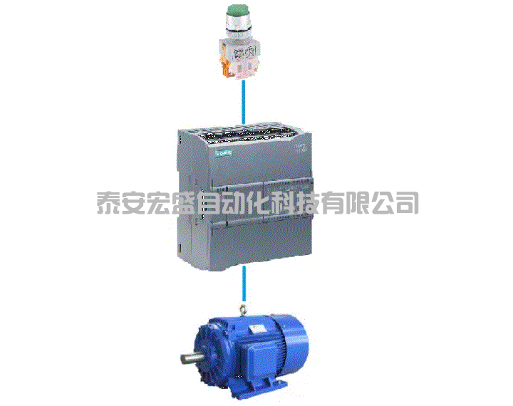 西門子1200PLC基本指令學(xué)習(xí)——電機(jī)一鍵啟?？刂瞥绦蚓帉懪c解析